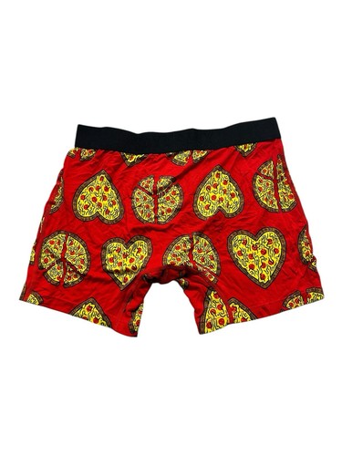 SAXX Vibe Men’s S Boxer Brief Ballpark Pouch Red Pizza Print NWOT - Bild 3 von 3