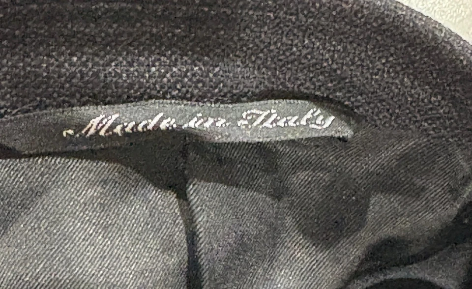 Blazer Canali para hombre 56EU (46US) negro mezcla de lana y seda de un solo pecho Foto 4 de 4