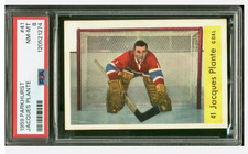 1959 Parkhurst Jacques Plante #41 PSA 8 NM MT
