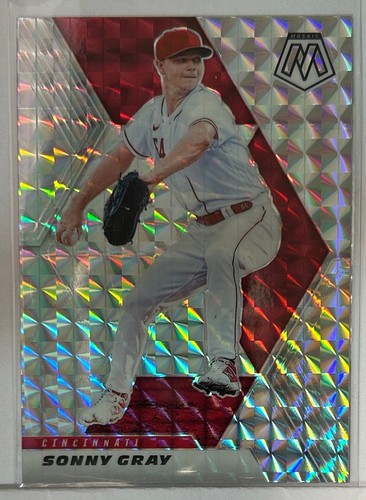 2021 Panini Mosaic #99 Sonny Gray Mosaic Prizm Cincinnati Reds