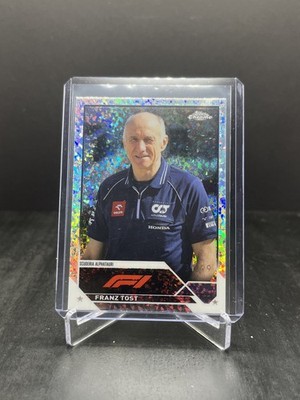 2023 Topps Chrome Formula 1 F1 Franz Tost Mini Diamond 113/299 #98
