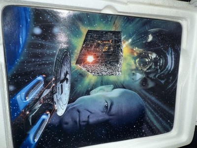 The Franklin Mint- BATTLE OF THE BORG - Porcelain Plate