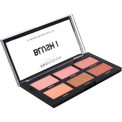 Profusion Cosmetics 6 Shade Blush Palette - Blush I