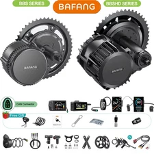 Bafang Mid Drive Motor 36V 48V250W 500W 750W 1000W 68-120mm Ebike Conversion Kit