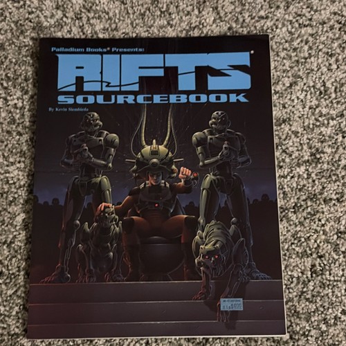 Palladium Books Rifts Sourcebook by Kevin Siembieda Cat. No. 801