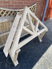 Solid Oak Porch Kit Front Door Canopy