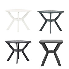 Bistrotisch Terrassentisch Balkontisch Esstisch Couchtisch 70x70x72cm Kunststoff