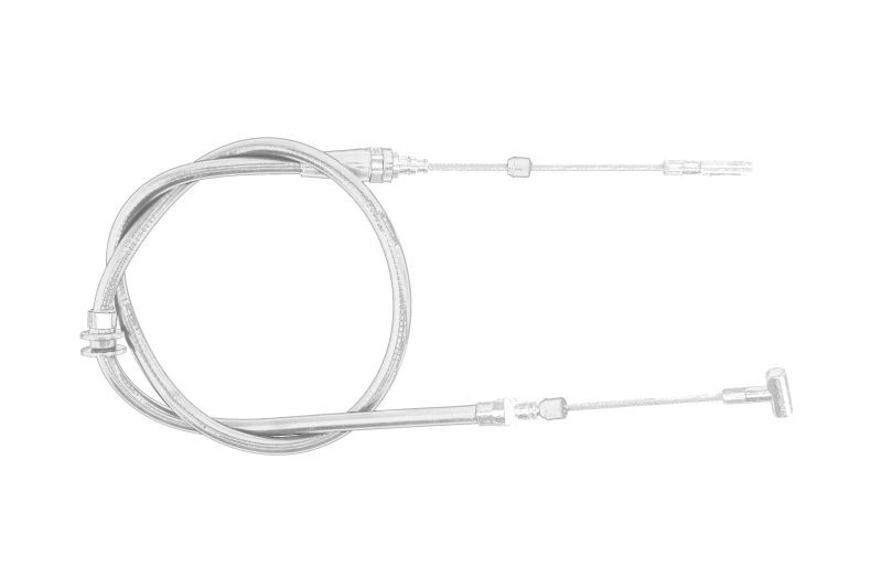 Fits AKUSAN LCC 8545 Cable Pull, parking brake LCC 8545 Handbrake cable rear L/