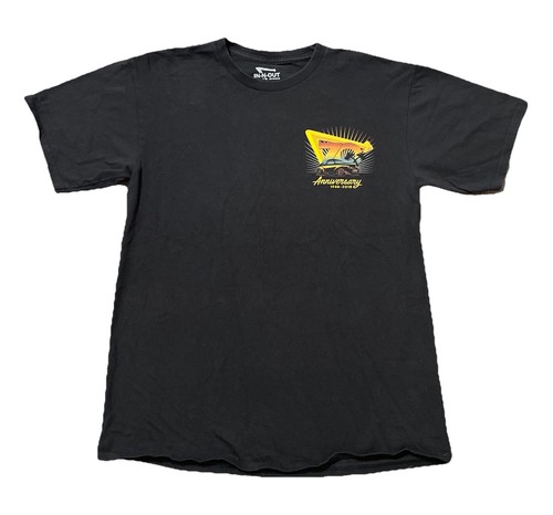 In-N-Out 70th Anniversary Vladimir Kush 2019 Hamburger Print Herren Schwarz TShirt M - Bild 1 von 12