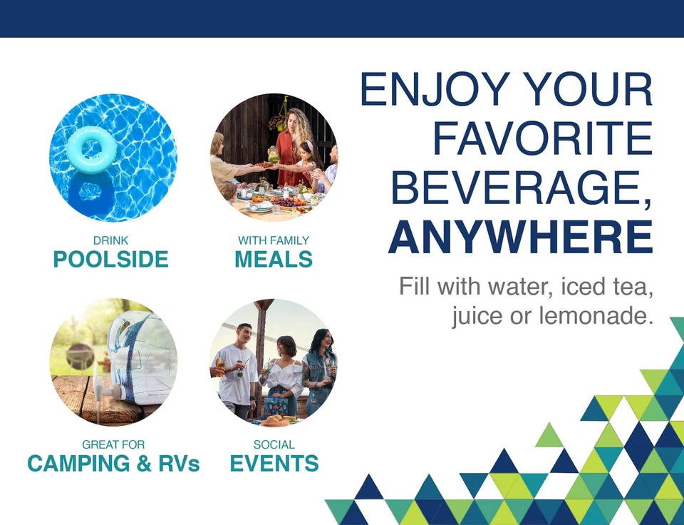 Dispensador de bebidas Arrow Home Products ultra fino, 10" X 14,5", - Imagem 4 de 4