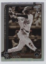 2025 Topps Chrome Update Sepia Refractor Zac Veen #USC28 6q5