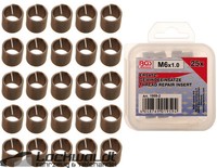 Bgs Ersatz GewindeeinsäTze | M6 X 1,0 Mm | 25-Tlg.