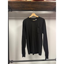 Chrome Hearts "Miami" Crosses Black on Black L/S -M