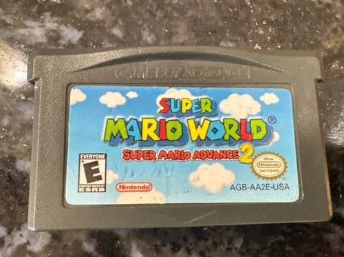 Super Mario World Super Mario Advance 2 Gameboy Advance Tested Working GBA