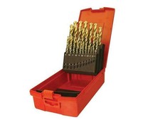 Image of Dormer A095 Set 204 Hss Tin Coated Jobber Drill Set Of 25 1.0-13.0 X 0.5Mm DORA0