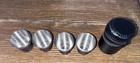 CCCP Stainless Steel Shot Glasses w/PU Leather Wrap 2oz Set Of 4 Soviet Union — photo 7
