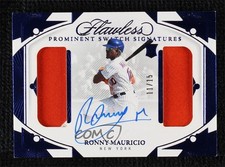 2024 Flawless Prominent Swatch Signatures Sapphire 11/15 Ronny Mauricio Auto k2j