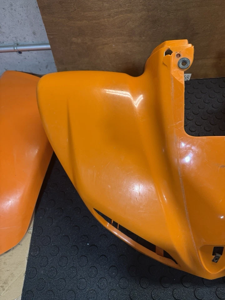 04 Guardabarros delanteros y traseros de plástico Kawasaki Kfx 700 Foto 3 de 4