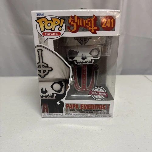 Funko Pop! Rocks Ghost Papa Emeritus 1  241  Hot Topic Exclusive-Sold Out!