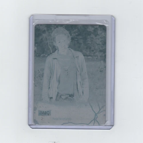 ウォーキングデッド 印刷プレート 25+ The Walking Dead Collectable Trading Card Printing Plate for