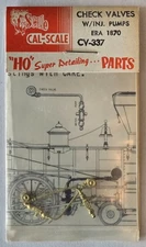 Cal Scale CV-337 CHECK VALVES W/INJ. PUMPS ERA 1870 - NEW