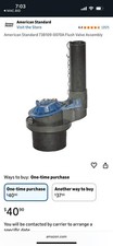American Standard Flush Valve Assembly 738109-0070a