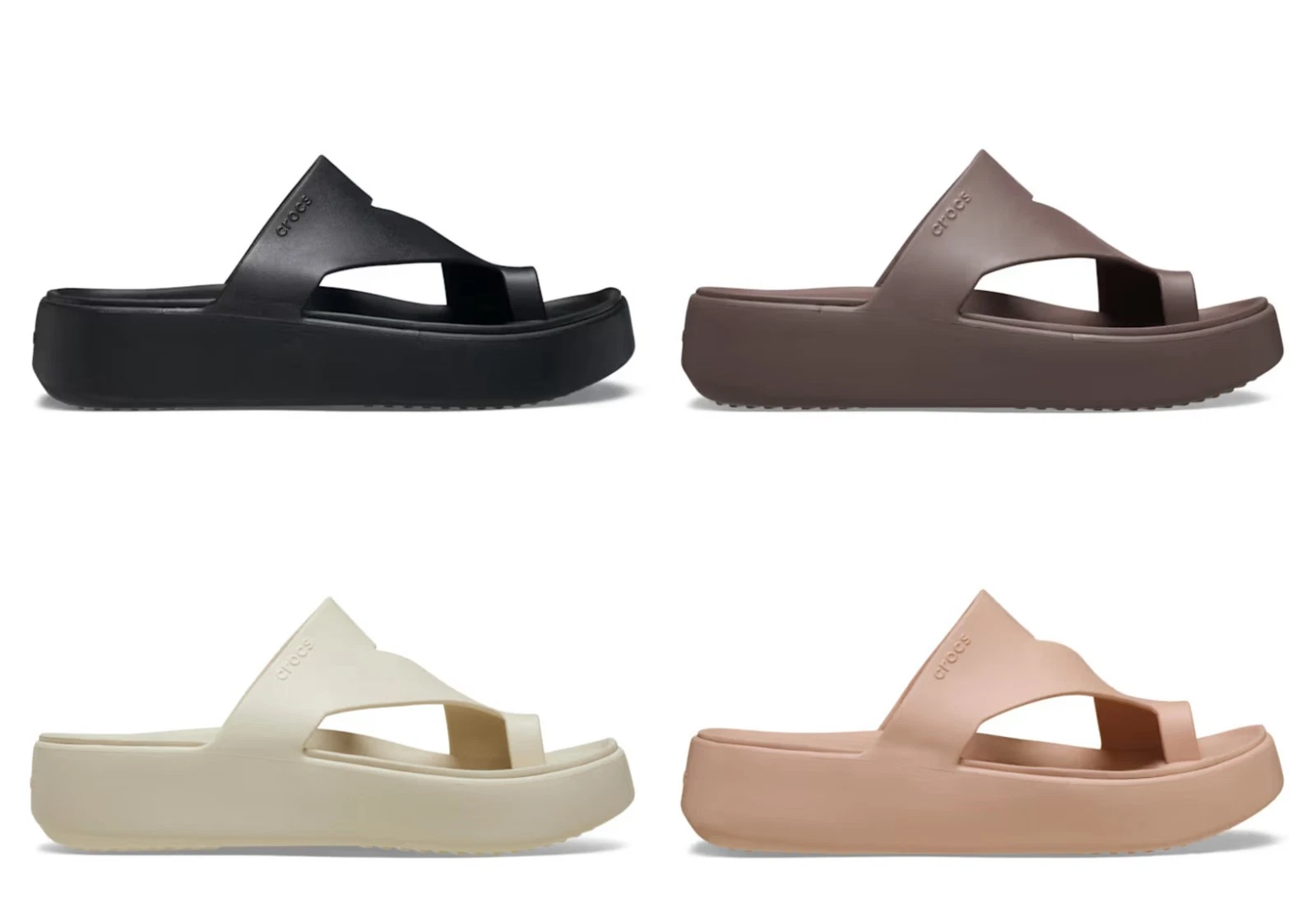 CROCS WOMENS GETAWAY PLATFORM TOE LOOP SANDAL SLIDE
Opens in a new window or tab