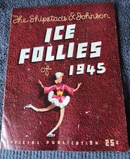 1945 Shipstads Johnson Ice Follies Official Publication Souvenir Program Book