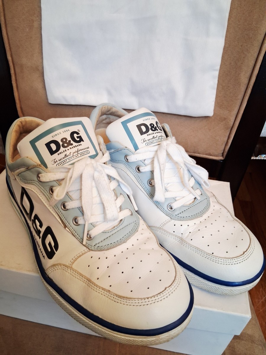🤩 Rare Dolce & Gabbana Sneakers/shoes Low Top Vintage D&G Mens SZ