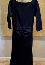 Xscape PATTI OFF THE SHOULDER SCUBA CREPE DRESS Sz 14