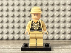 LEGO Indiana Jones Minifigure Lot Indiana Jones & German Soldier 2 Minifigs 7622