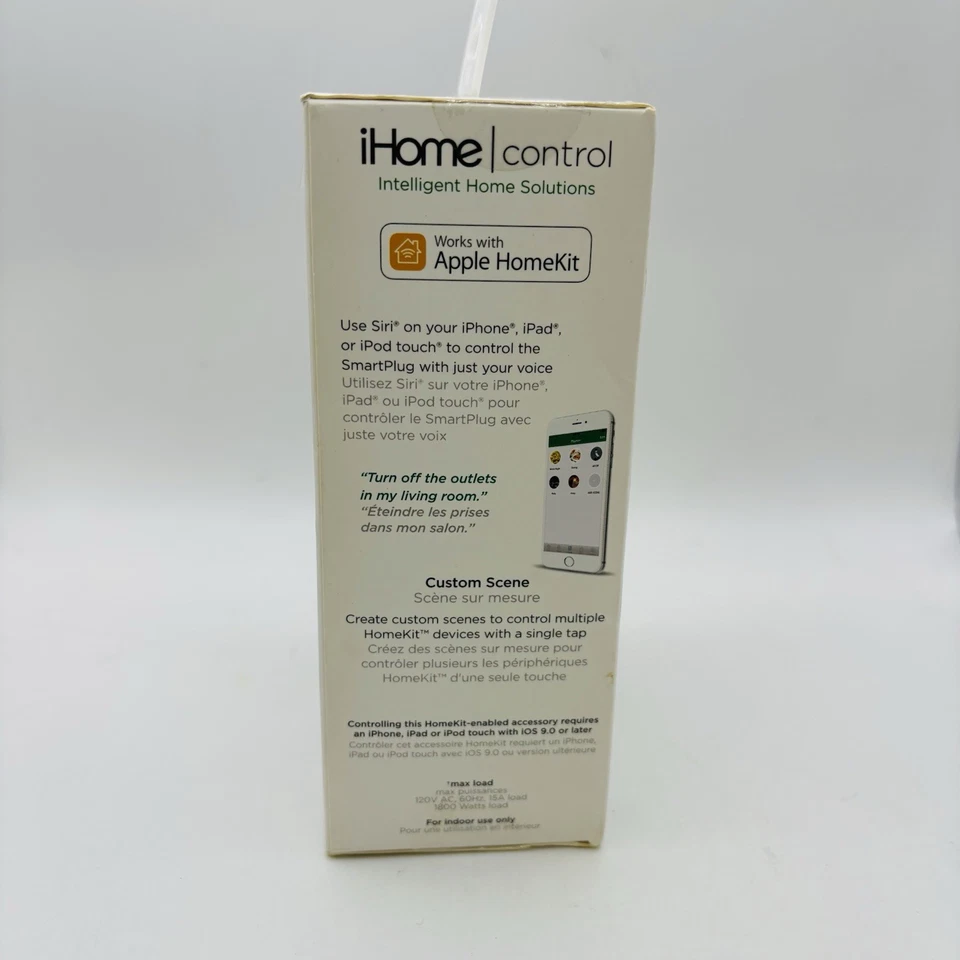 iHome Control ISP6 Wifi Smartplug Home HomeKit NUEVO. Precintado en caja. Foto 2 de 4