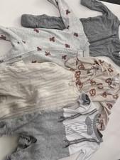 Baby 0-3 Months One Piece Outfits Lot Of 5