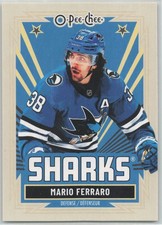2025-26 O-Pee-Chee Retro #144 Mario Ferraro San Jose Sharks