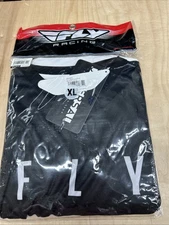 FLY Racing Men’s XL Black Lite Jersey Bike Dirt New