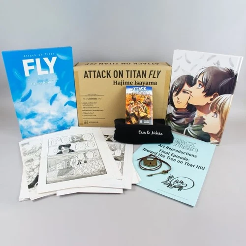 Attack on Titan 35 : Fly Collector's Box Set, Hardcover by Isayama, Hajime, B...