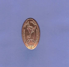 Retired Universal Studios Hollywood Chilly Willy Penguin Elongated Pressed Penny