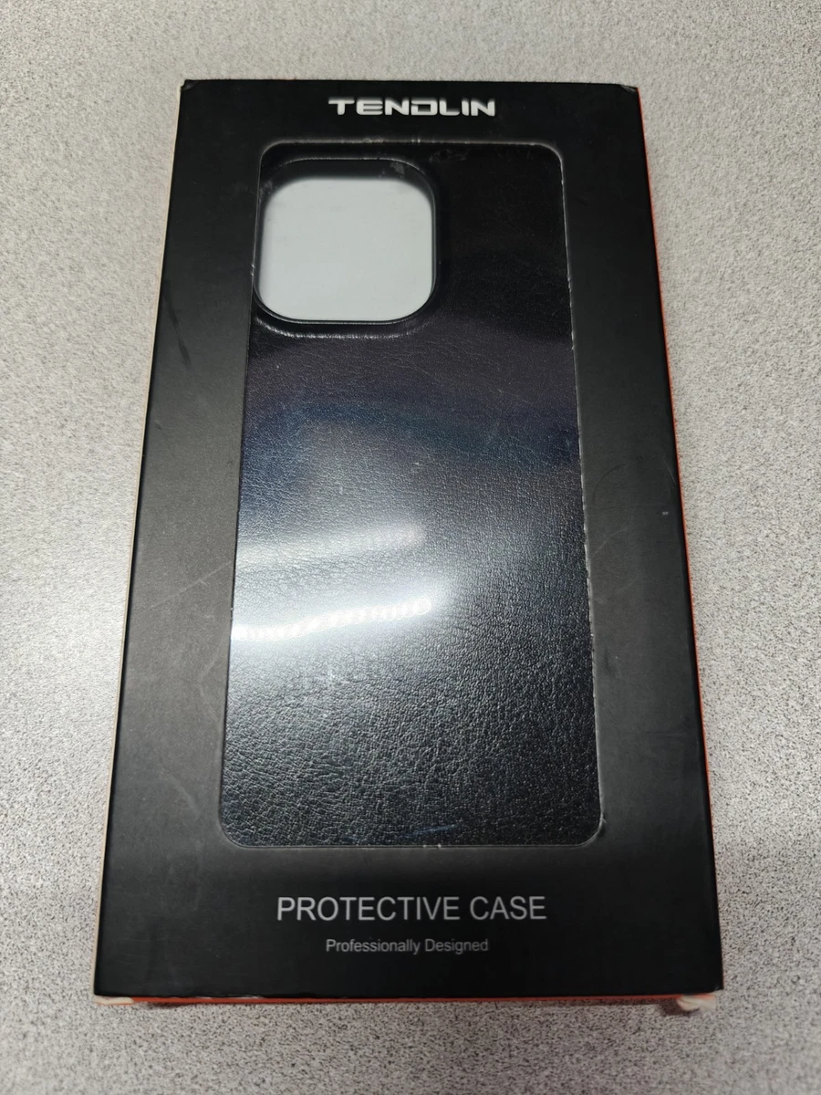 TENDLIN Cover In Legno Di Palissandro E Silicone Per IPhone 14 Pro - Custodia Naturale Antiurto Con Ricarica Wireless