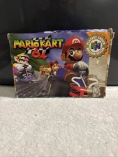Mario Kart 64 (Nintendo 64, 1997) N64 CIB 100% Complete In Box Players Choice