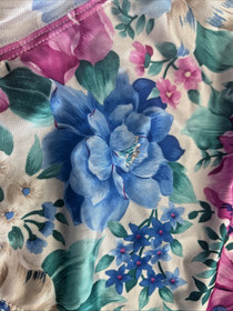 CARLISLE New Vintage Panties Womens Large FLORAL NYLON~SIZE 6~NWT~USA