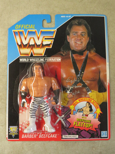 1991 Hasbro Brutus The Barber Beefcake Series 3 WW...