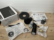READ Delta Faucet Modern Matte Black Tub and Shower Faucet Trim Kit T14459-BL