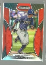 2019 Panini Prizm Draft Picks Prizms Orange #91 Zach Watson (ref 76154)