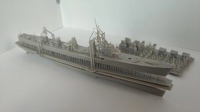 3D Printing Model 1: 700 Shimakaze-class destroyer  unpainted kit