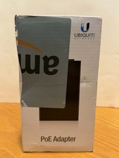 Unifi Networks POE Adapter 24V Gigabit Ethernet  Power Cord  Wall Mount in Box