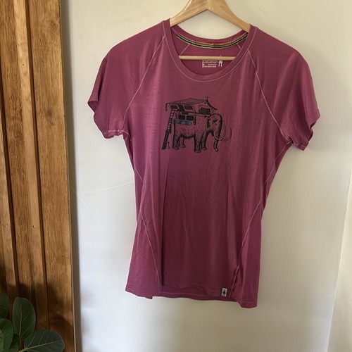 Smartwool Crew Neck Printed Merino wool. Size M - Picture 3 of 8