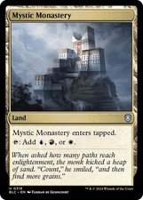 Mystic Monastery U Commander: Bloomburrow 318 NM