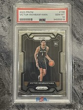2023  Prizm  Victor Wembanyama PSA 10 rc #136