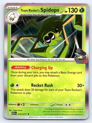 Team Rocket's Spidops 019/217 Mega Evolution Ascended Heroes