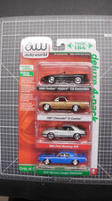 Auto World TARGET Exclusive Deluxe 4-Pack, Firebird, El Camino, Mustang Cougar